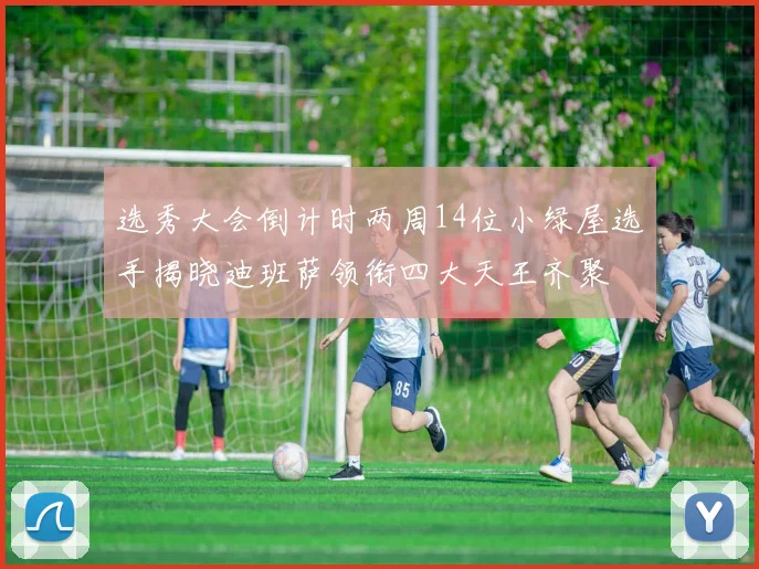 选秀大会倒计时两周14位小绿屋选手揭晓迪班萨领衔四大天王齐聚